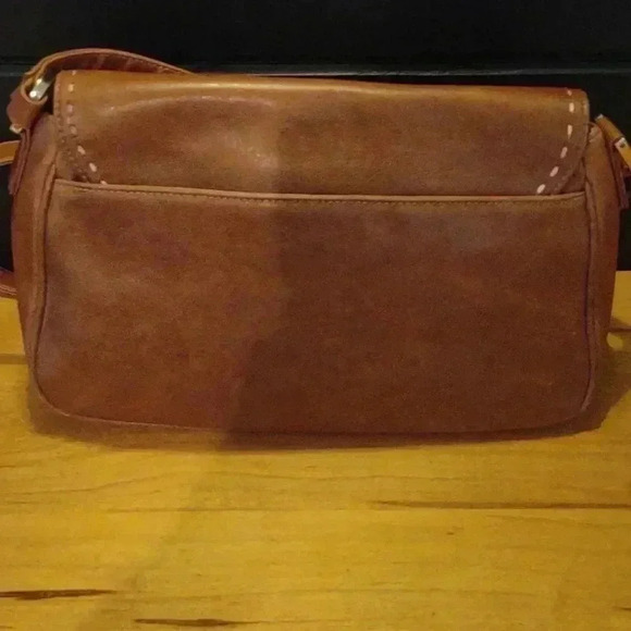 Liz Claiborne accessories saddle‎ purse brown - Picture 2 of 7